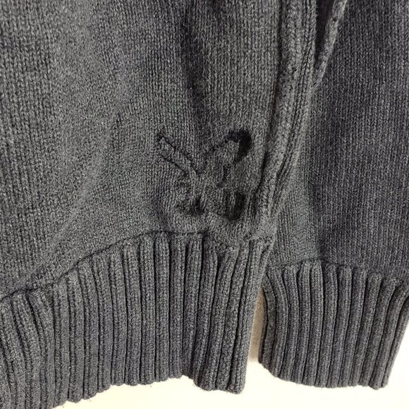 AMERICAN EAGLE MEN'S SWEATER ZIP COLLAR SIZE LARGE - Picture 7 of 16